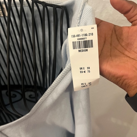 Abercrombie & Fitch Light Blue Cardigan Size M - Picture 4 of 6